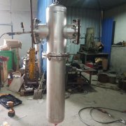 蒸汽氣水分離器 氣體過(guò)濾器自動(dòng)放水閥 FXQ-100旋風(fēng)式汽水分離器